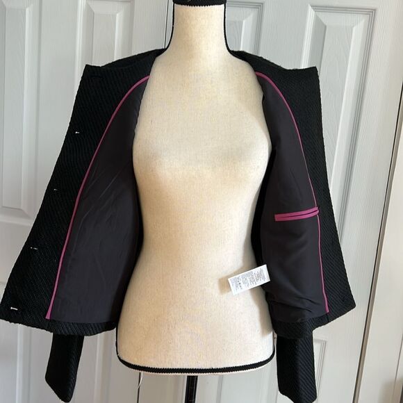 J. Crew Tweed lady jacket in Black size 12 - Picture 14 of 15